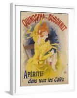 Advertising Poster, Quinquina Dubonnet-Jules Chéret-Framed Giclee Print