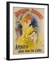 Advertising Poster, Quinquina Dubonnet-Jules Chéret-Framed Giclee Print