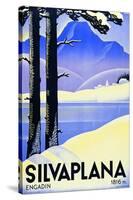 Advertising Poster Silvaplana-Ludwig Hohlwein-Stretched Canvas