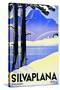 Advertising Poster Silvaplana-Ludwig Hohlwein-Stretched Canvas