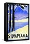 Advertising Poster Silvaplana-Ludwig Hohlwein-Framed Stretched Canvas