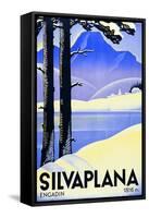 Advertising Poster Silvaplana-Ludwig Hohlwein-Framed Stretched Canvas