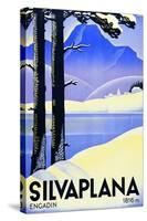 Advertising Poster Silvaplana-Ludwig Hohlwein-Stretched Canvas