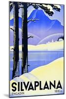 Advertising Poster Silvaplana-Ludwig Hohlwein-Mounted Giclee Print