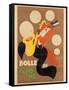 Advertising poster, Soap bubbles-Mario Pompei-Framed Stretched Canvas