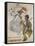 Advertising Poster. Van Houten Cocoa-Adolphe Willette-Framed Stretched Canvas