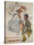 Advertising Poster. Van Houten Cocoa-Adolphe Willette-Stretched Canvas
