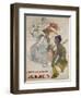 Advertising Poster. Van Houten Cocoa-Adolphe Willette-Framed Giclee Print