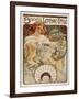 Advertising Poster-Alphonse Mucha-Framed Giclee Print