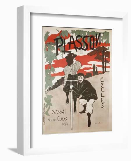 Advertising Poster-Manuel Robbe-Framed Giclee Print