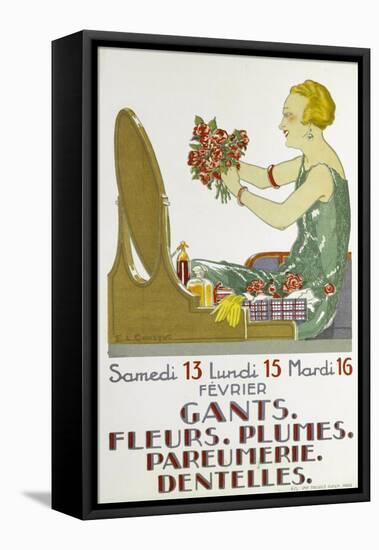 Advertising Poster-E.l. Cousyn-Framed Stretched Canvas