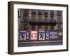 Advertising Posters Plastered on a Wall Along the Rue de Courcelles-William Vandivert-Framed Photographic Print