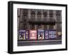 Advertising Posters Plastered on a Wall Along the Rue de Courcelles-William Vandivert-Framed Photographic Print