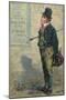 Advertising Sailings to New York and Boston-Erskine Nicol-Mounted Giclee Print
