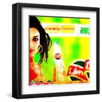 Advertising Sign, New Delhi-Tosh-Framed Art Print