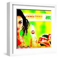 Advertising Sign, New Delhi-Tosh-Framed Art Print