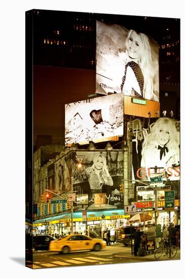 Advertising - Times square - Manhattan - New York City - United States-Philippe Hugonnard-Stretched Canvas