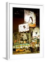 Advertising - Times square - Manhattan - New York City - United States-Philippe Hugonnard-Framed Photographic Print