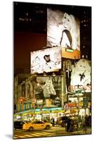 Advertising - Times square - Manhattan - New York City - United States-Philippe Hugonnard-Mounted Photographic Print