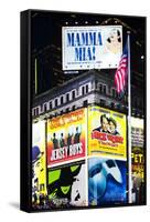 Advertising - Times square - Manhattan - New York City - United States-Philippe Hugonnard-Framed Stretched Canvas