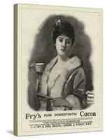 Advertisment, Fry's Cocoa-null-Stretched Canvas