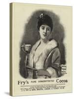 Advertisment, Fry's Cocoa-null-Stretched Canvas