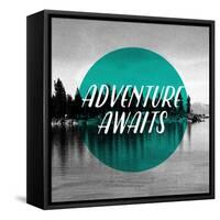 Adverture Awaits-null-Framed Stretched Canvas