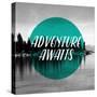 Adverture Awaits-null-Stretched Canvas