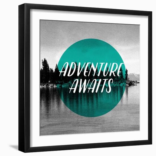 Adverture Awaits-null-Framed Giclee Print