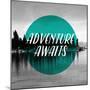 Adverture Awaits-null-Mounted Giclee Print