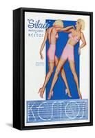 Advet for Kestos Panty 1935-null-Framed Stretched Canvas