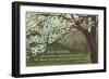 Advice for the Graduate, Cherry Blossoms-null-Framed Art Print