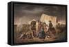 Advice on the Prairie-William Tylee Ranney-Framed Stretched Canvas