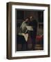 'Advice to a Young Artist', 1865-1868-Honore Daumier-Framed Giclee Print