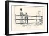 Advice To Beginners-Charles Dana Gibson-Framed Art Print