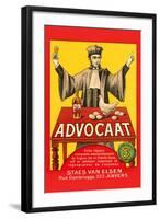 Advocat-null-Framed Art Print