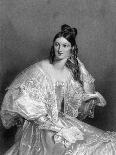 Countess of Blessington-AE Chalon-Giclee Print