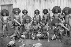 Natives of the Tanimbar Islands, Indonesia-AE Pratt-Giclee Print