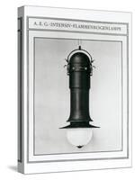 Aeg Intensive Flame Arc Lamp-Peter Behrens-Stretched Canvas