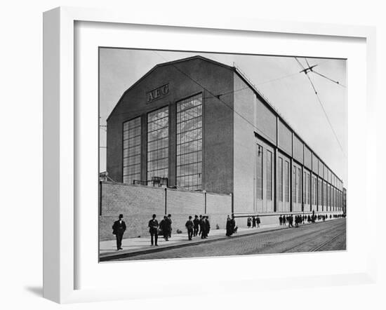 Aeg Montage Plant by Peter Behrens-null-Framed Giclee Print