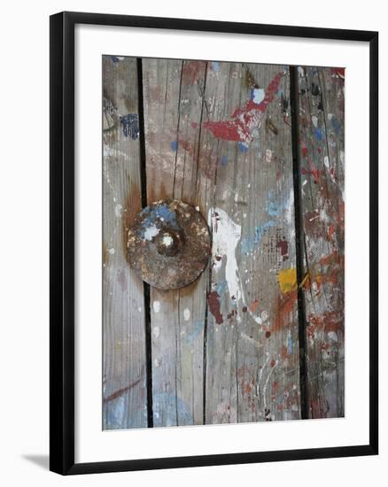 Aegean Brushstrokes I-Tony Koukos-Framed Giclee Print