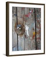 Aegean Brushstrokes I-Tony Koukos-Framed Giclee Print