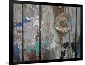 Aegean Brushstrokes V-Tony Koukos-Framed Giclee Print