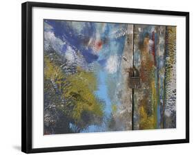 Aegean Brushstrokes VI-Tony Koukos-Framed Giclee Print