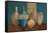 Aegean Vessels on Turquoise-Avery Tillmon-Framed Stretched Canvas