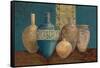 Aegean Vessels on Turquoise-Avery Tillmon-Framed Stretched Canvas