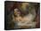 Aegina visited by Jupiter, c.1767-69-Jean Baptiste Greuze-Framed Stretched Canvas