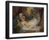 Aegina visited by Jupiter, c.1767-69-Jean Baptiste Greuze-Framed Giclee Print