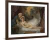 Aegina visited by Jupiter, c.1767-69-Jean Baptiste Greuze-Framed Premium Giclee Print