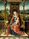 Madonna and Child Enthroned, C. 1510-Aelbrecht Bouts-Giclee Print